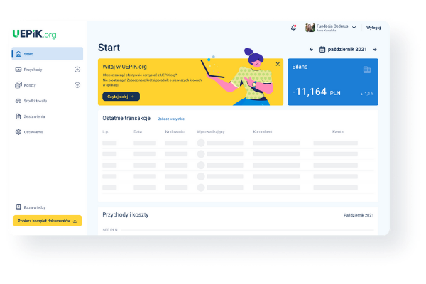 uproszczona ewidencja przychodów i kosztów